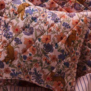 BNWOT MAEVE BY ANTHROPOLOGIE ORGANIC SATEEN ADELAIDE EURO SHAM
